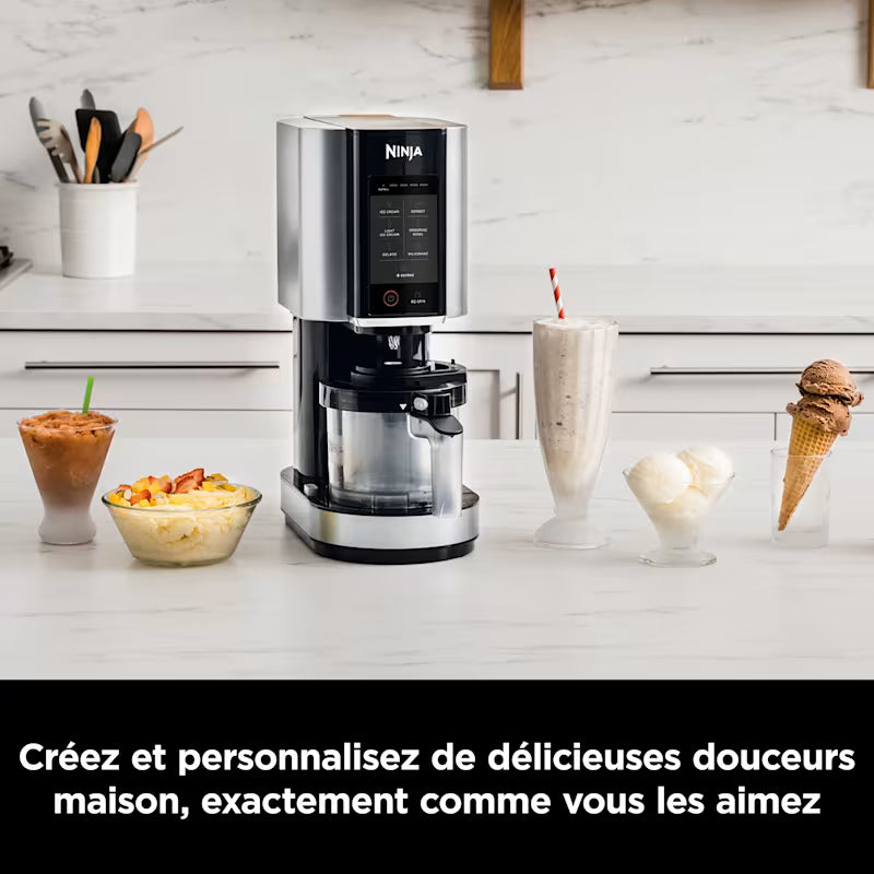 Machine à glace Ninja CREAMi 7-en-1 – Glaces, sorbets et milkshakes maison NC302EU